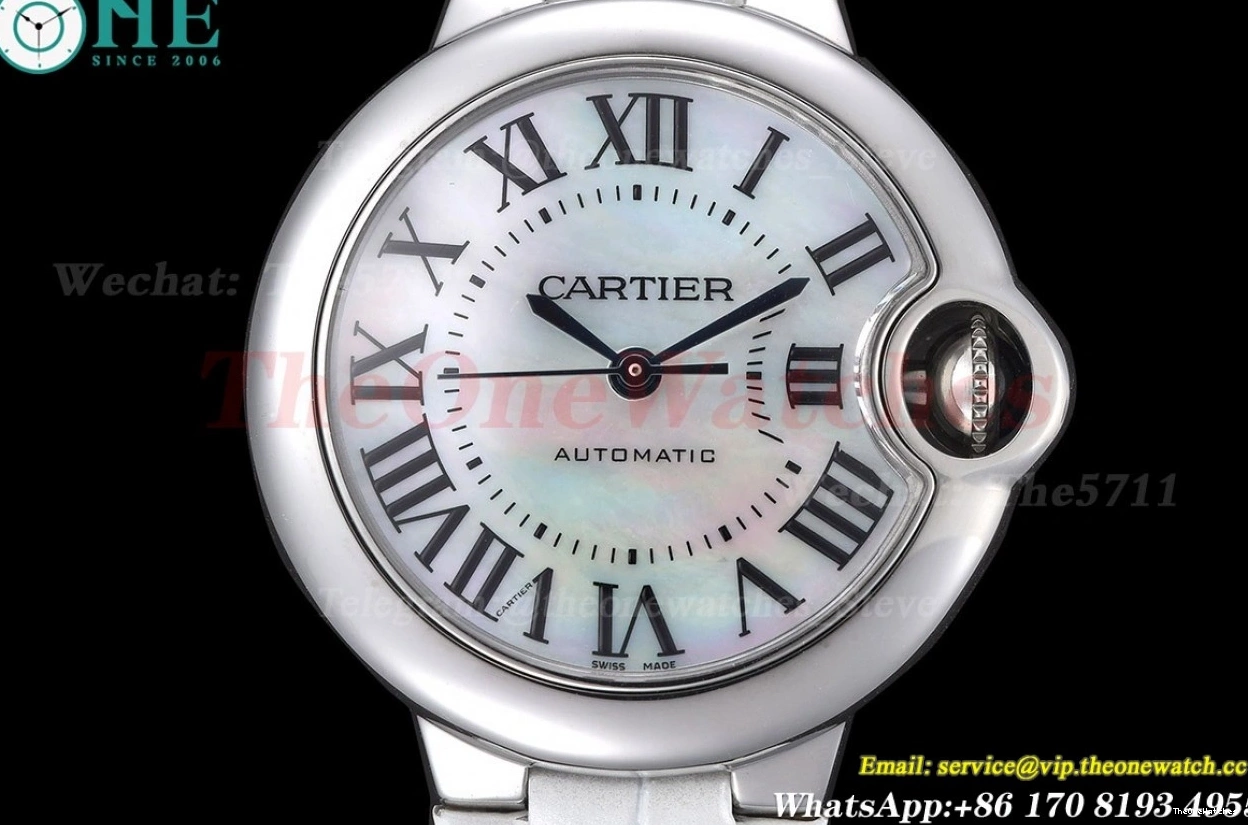 NH05 SS Dial Cartier Ballon 33mm Bleu GDF Mop De LE 0321